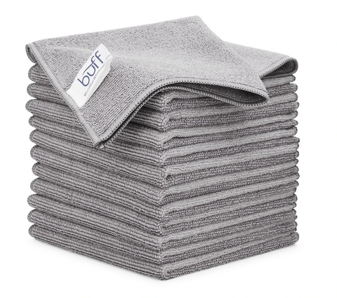 12 X 12 Buff Pro Multi-Surface Microfiber Towel - 12 Pack