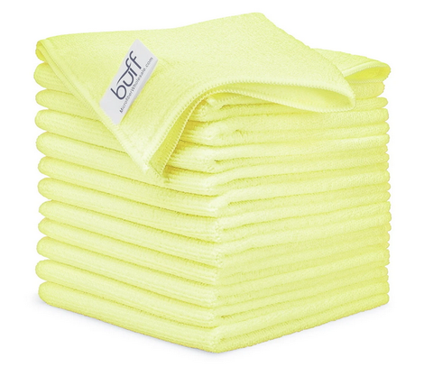 12 X 12 Buff Pro Multi-Surface Microfiber Towel - 12 Pack