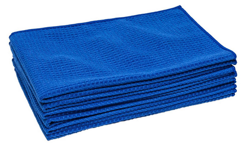 16"x24" Microfiber Waffle Weave Towel - 6 Pack