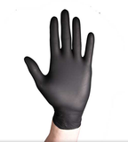 GripProtect® Precise 3.5 Mil BLACK Nitrile Powder-Free Exam Gloves S,M,L, XL (Case of 1000)