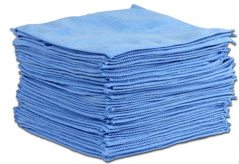 8”x8” All Purpose Microfiber Cloth – 50 Pack