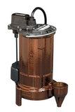 Liberty Part #287HV-2, 1/2HP, 1 Phase, 208-230V, Cast Iron Sump/Effluent Pump with Vertical Magnetic Float