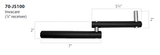Retract4™ Swing-Away Joystick Arm