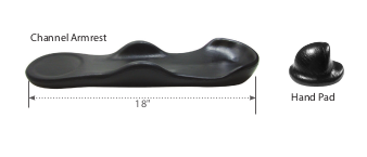 Durable Arm and Elbow Support Pads E2209