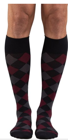 Everyday Style Colormix Diamond Unisex Support Socks