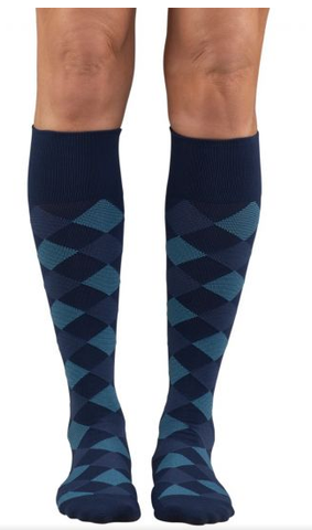 Everyday Style Colormix Diamond Unisex Support Socks