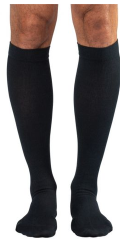 Essentials, Cotton Casual Compression Socks, Men’s Below Knee