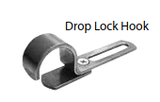 Flush Mount, Pull Pin & Lanyard, Raised and Fixed Raised Seat Hooks 20-DL110 -21