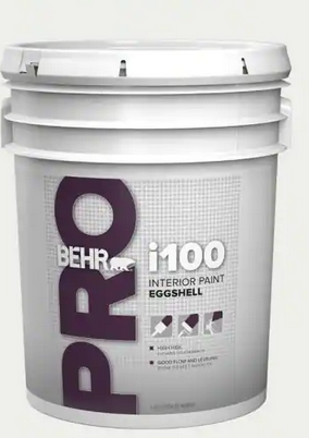 BEHR PRO 5 gal. i100 Toned-Base Semi-Gloss or Eggshell Interior Paint