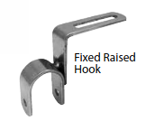Flush Mount, Pull Pin & Lanyard, Raised and Fixed Raised Seat Hooks 20-DL110 -21