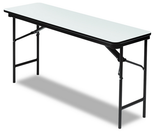 Iceberg Premium Wood Laminate Folding Table #55277