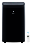 LG LP1021BSSM 10,000 BTU (DOE) 115-Volt Portable Air Conditioner with Dehumidifier Function and Wi-Fi Control in Black