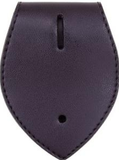 Leather Tear Drop Badge Holder #5305