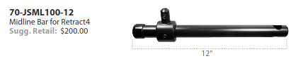 Retract4™ Swing-Away Joystick Arm
