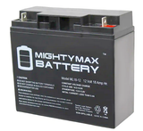 MIGHTY MAX BATTERY 12-Volt 18 Ah Sealed Lead Acid Battery, Rechargeable