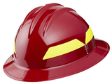 Bullard® Wildland Fire Helmets with 6-Point Pinlock Suspension