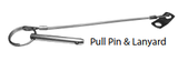 Flush Mount, Pull Pin & Lanyard, Raised and Fixed Raised Seat Hooks 20-DL110 -21