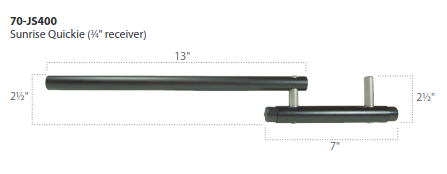 Retract4™ Swing-Away Joystick Arm