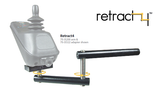 Retract4™ Swing-Away Joystick Arm (E1028)
