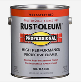 Rust-Oleum Professional Gloss Safety Red Interior/Exterior Oil-based Industrial Enamel Paint (1-Gallon) Model #7564402