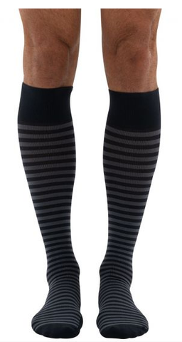 Everyday Style Easy Street Stripe Unisex Compression Socks