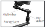 Retract4™ Swing-Away Joystick Arm (E1028)