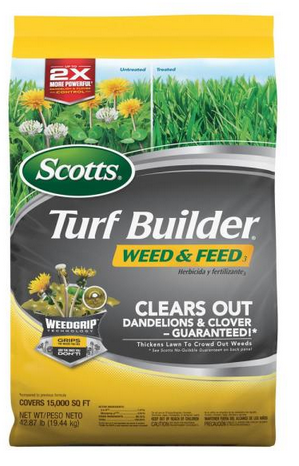 Scotts Turf Builder 43 lb. 15,000 sq. ft. Weed and Feed Lawn Fertilizer