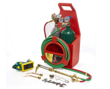 Professional Portable Oxygen Acetylene Oxy Welding Cutting Torch Kit W/Gas Tank, Torch Cutting and Welding Portable Kit