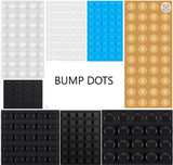 318 Pcs Mixed Bump Dots for Visually Impaired, 318 Pcs, Mixed Sizes and Colors, 8 Styles