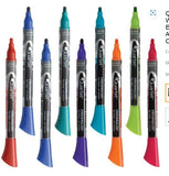 Quartet Dry Erase Markers, Assorted Classic & Neon Colors, 12 Pack, Fine Tip