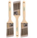 3 Pack Paintbrush 2" Angle Style Brush For All Latex Stains & Oil Paints