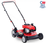 21 in. 140 cc Briggs and Stratton Gas Push Lawn Mower Attached Mulching Kit Included  #TB105B