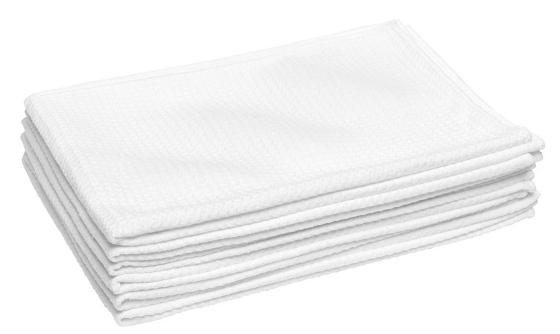16x24 Microfiber Waffle Weave Towel - Pack of 6
