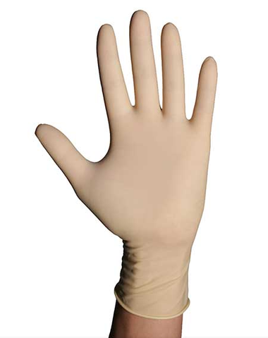 GripProtect® Ultra 8 mil Latex Powder-Free Exam Gloves S,M,L,XL (Case of 1000)