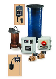 Liberty Pumps, 1/2HP, 1 Phase, 115V, Simplex Elevator Sump Pump System with 59 gallon oil holding tank #ELV280-VST