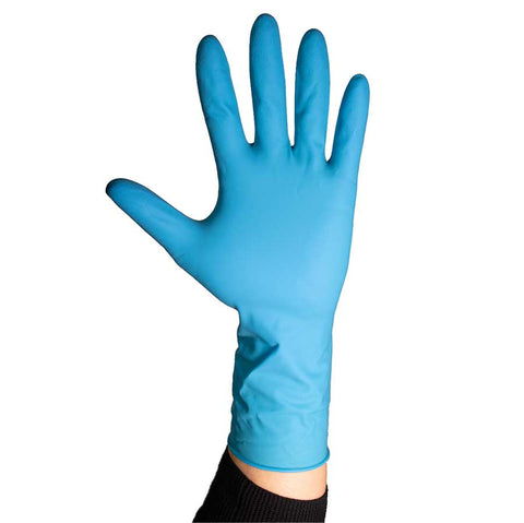 GripProtect® High Risk 14 mil Latex Powder-Free Exam Gloves, Case, S,M,L,XL (Case of 500)