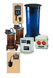 Liberty Pumps , 3/4HP, 1 Phase, 115V, Duplex Elevator Sump Pump System with 59 gallon oil holding tank  #ELV290-DT