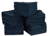 12” x 12” Economy All Purpose Microfiber Towels blue