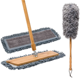 Buff™ Bamboo Wet and Dry Mop System +Duster