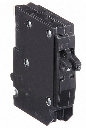 Square D Miniature Circuit Breaker, Amps 20 A, Circuit Breaker Type Tandem, Number of Poles 1 l # QO1520