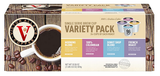 Victor Allen's Coffee Variety Pack Single Serve Coffee Pods, Light-Dark Roasts, 96 Count, or Keurig K-Cup Brewers