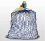 30 X 40 Mesh Laundry Bags, Rubber Closure, Colors Medium Wgt.