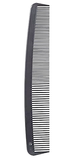 Black Plastic Hair Comb, 7", 1440 Count