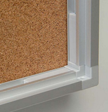 6x(8.5×11) Cork Office Board Aluminum Frame Indoor Use