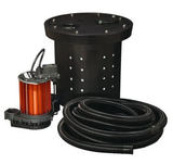 Liberty Pumps #CSP-237, Crawl Space Sump Kit, 1/3hp, includes basin and hose kit