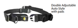 Double Adjustable Auto Style Belts with Pads K0108