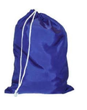 40 X 40 - 200 Denier Nylon Laundry Bags W/ Draw Cord Closure