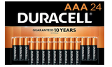 Duracell - CopperTop AAA Alkaline Batteries 24 Pack # 4330209226