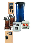 Liberty Pumps, 1/2HP, 1 Phase, 230V, Duplex Elevator Sump Pump System with 59 gallon oil holding tank #ELV280HV-DT