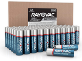 Rayovac AA Batteries, Alkaline Double A Battery, 72 Pack